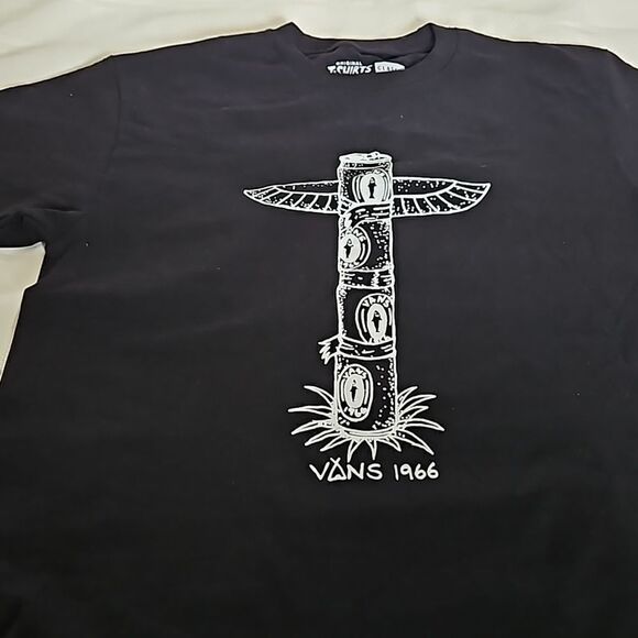 Vans Men's Classic M Wizard Totem Cotton T-shirt Black Small - Picture 16 of 16